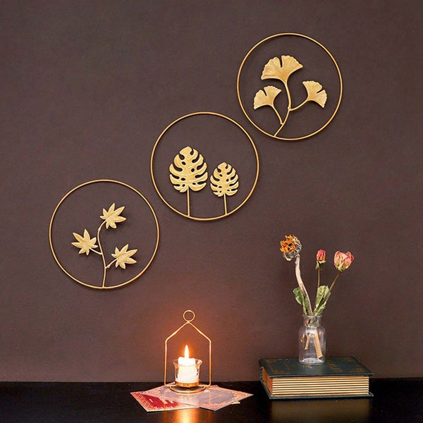 Wall Hanging Decoration Leaf Shape