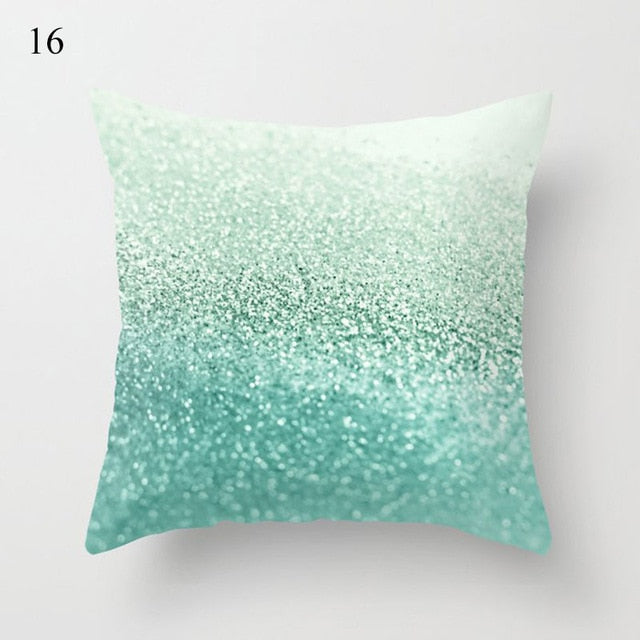 Geometric Printed Cushion Cover Polyester