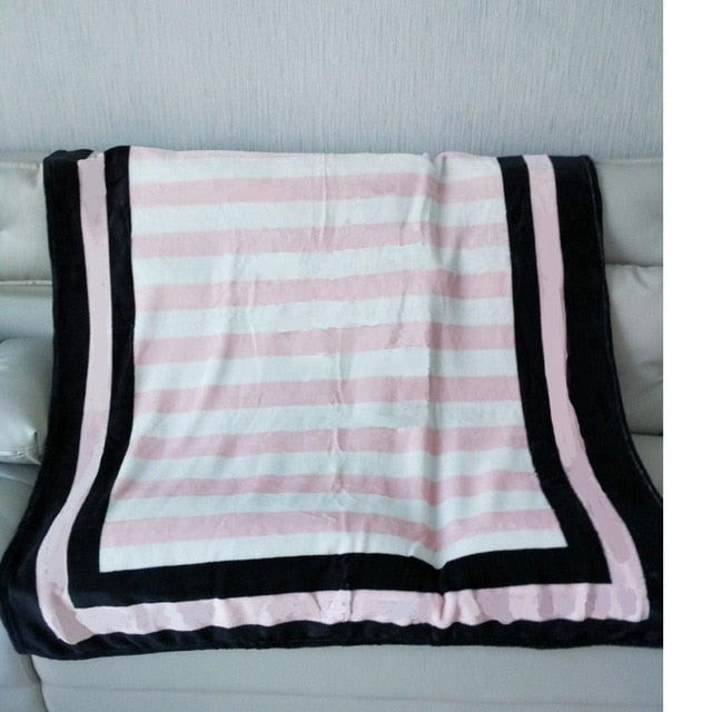 Love Pink Throw Blanket