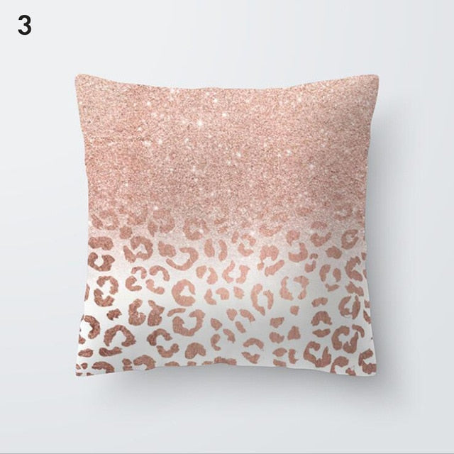 Geometric Printed Cushion Cover Polyester