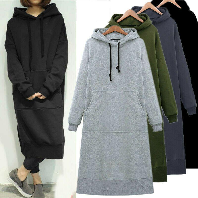 Solid Color Hooded Sweatshirts Baggy Pullover