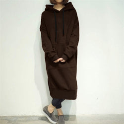 Solid Color Hooded Sweatshirts Baggy Pullover